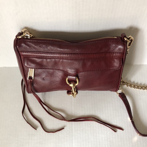 REBECCA MINKOFF Mini Mac Leather Crossbody Bag/Preowned - Picture 5 of 17